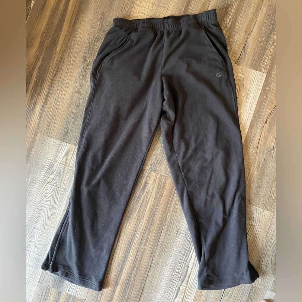 Men’s champion size medium athletic pants.